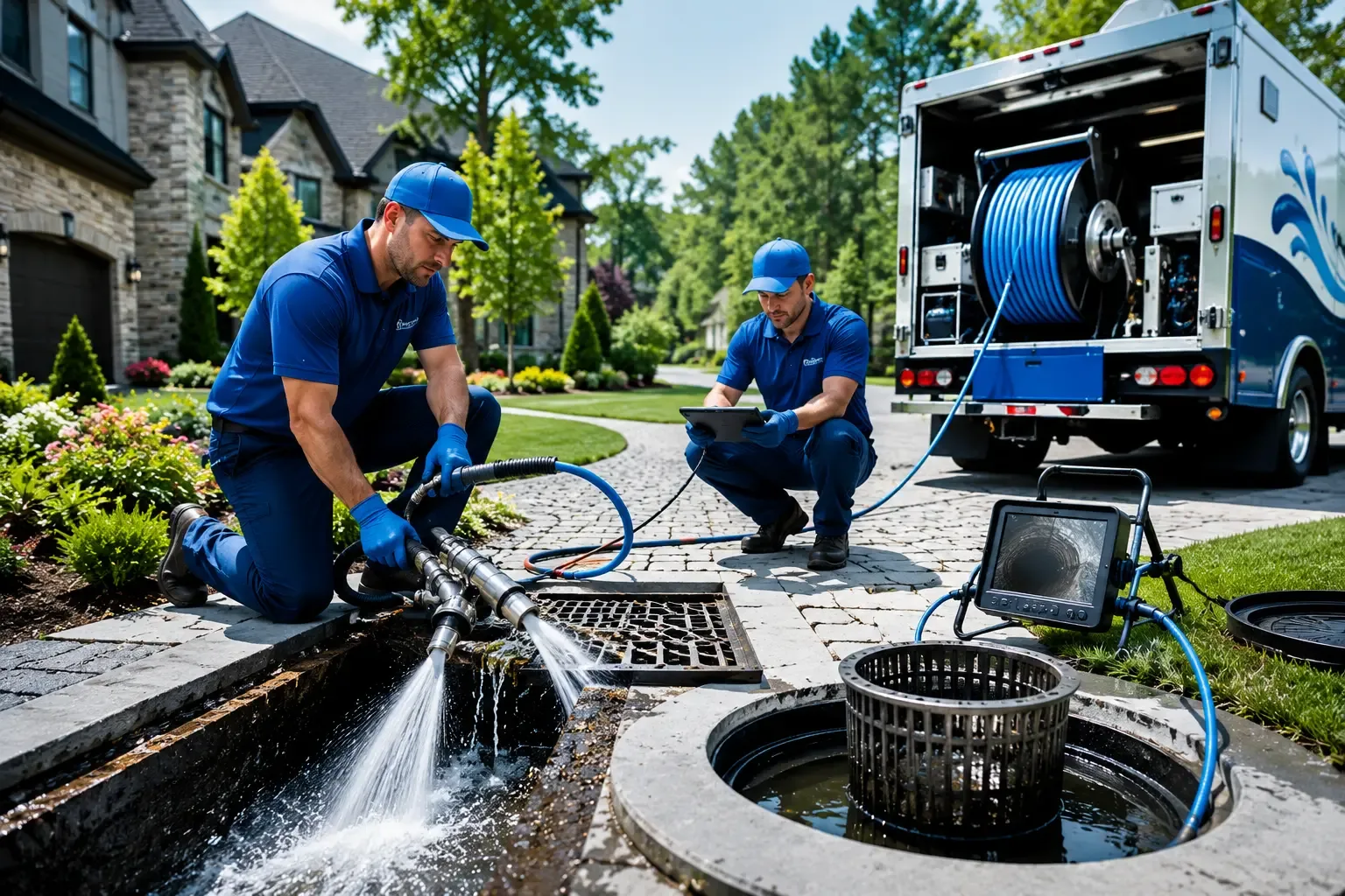 Local outdoor drain cleaning professionals in Wheatcroft, KY